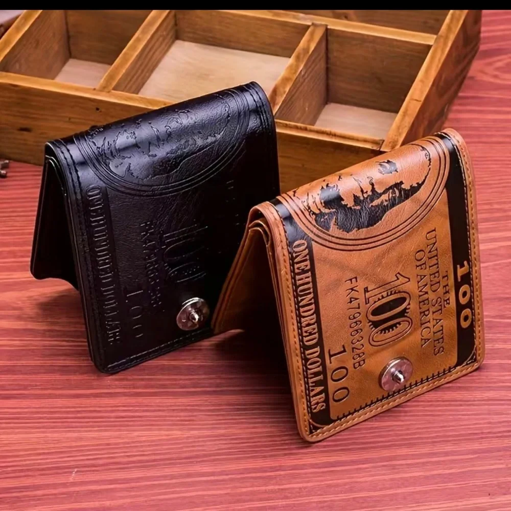 Vintage Leather RFID Wallet for Men - Multi-Functional ID, CREDIT CARD, MONEY